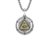 God's Eye Rotatable Pendant