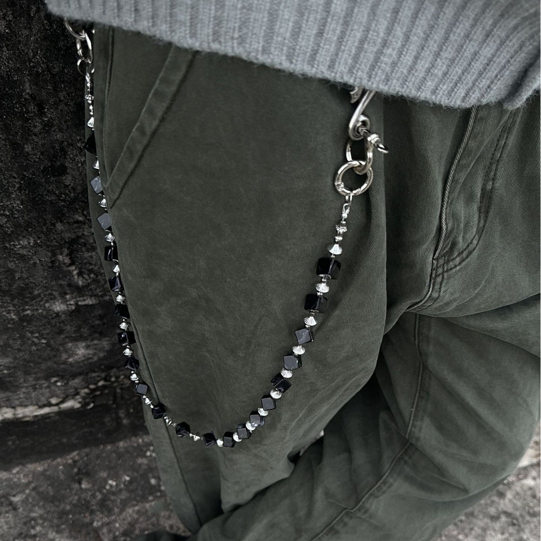 Ink Wash Dark Style Handmade Waist Chain