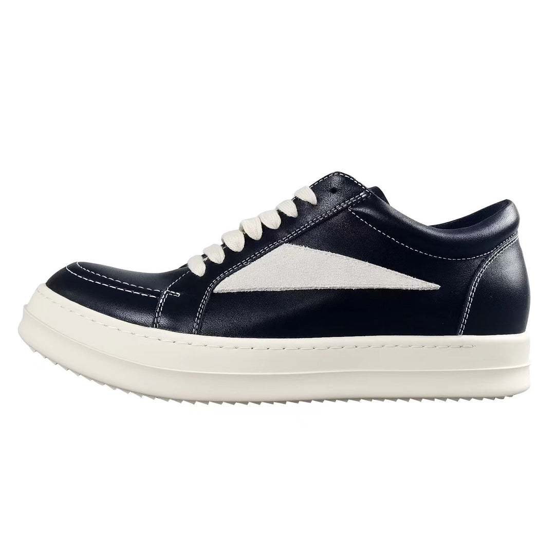 Little Triangle Genuine Leather Casual Skate Shoes