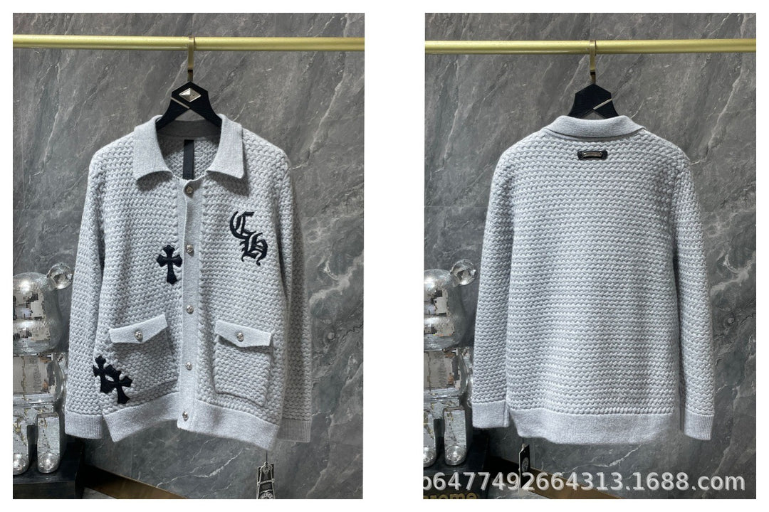 hrome Hearts knitted cardigan and sweater jackets.