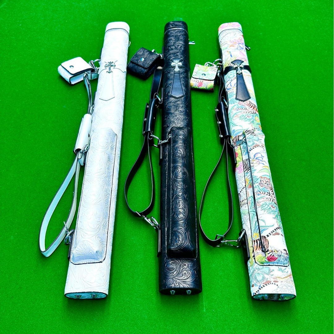 Chrome Hearts double-hole double-hole cue.