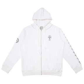 chrome hearts hoodie cardigan pure cotton