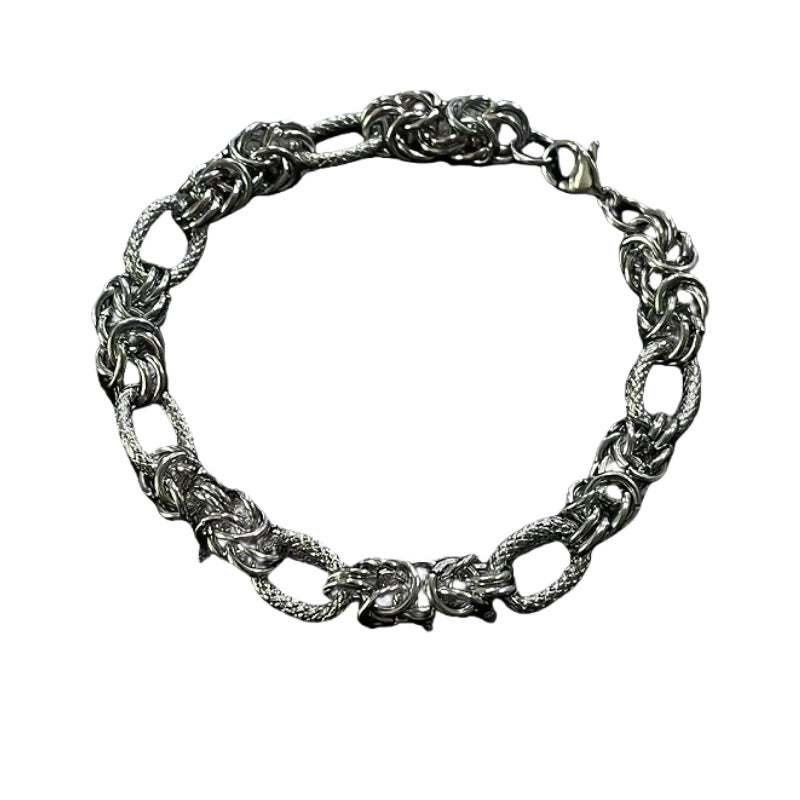 Punk Chainmail Dragon Scale Bracelet