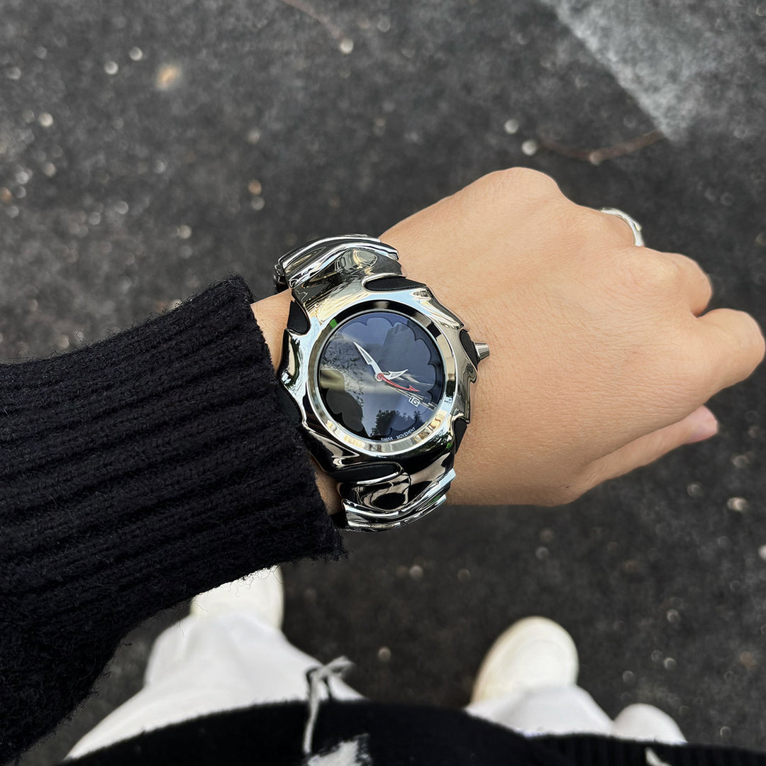 Second Generation Blade Irregular Retro Y2K Watch