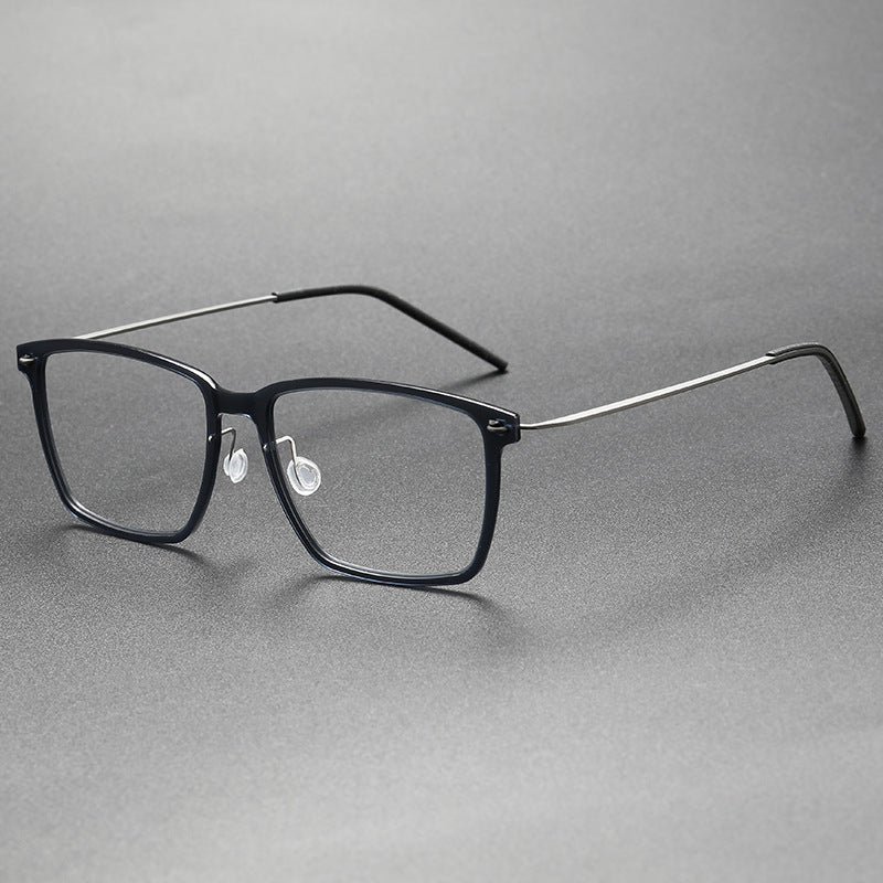 Slimming nylon frames pure titanium glasses