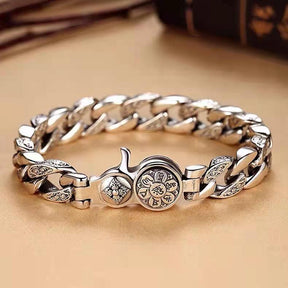 Six-character mantra rotating domineering bracelet