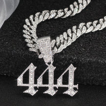 Diamond 444 necklace