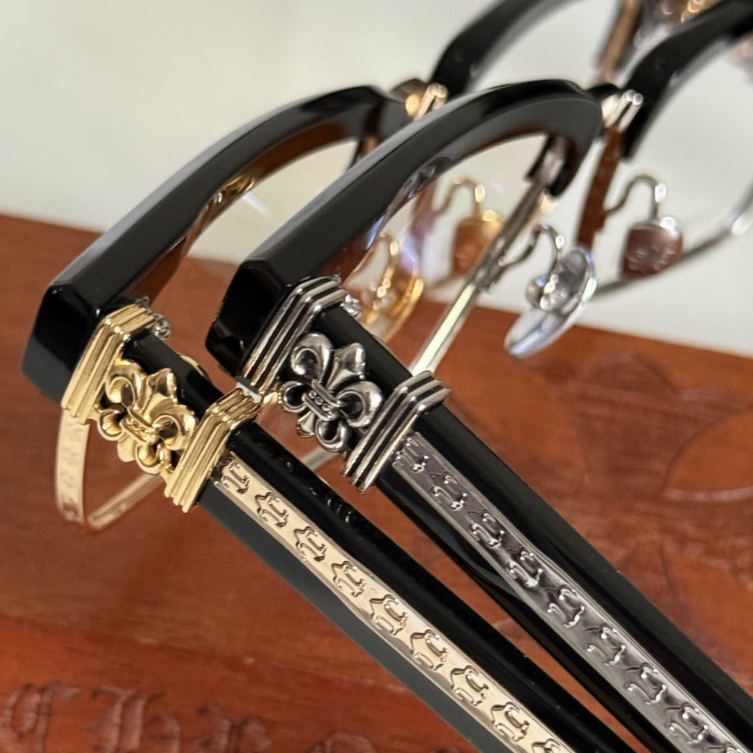 Chrome Hearts Heavy Industries Business Titanium Frame Eyeglasses