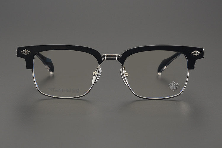 Chrome Hearts Hand-Carved Business Eyeglasses