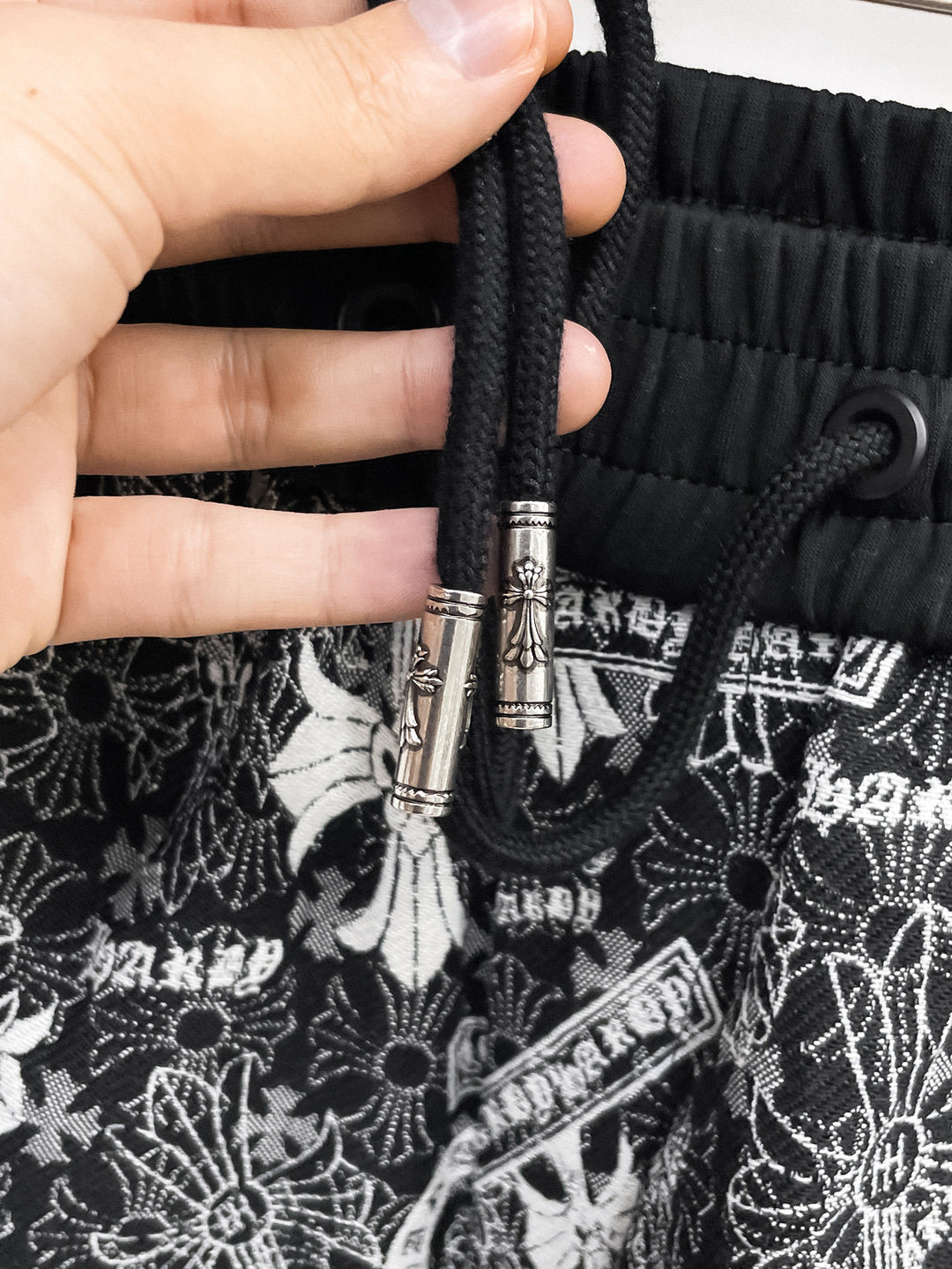 Chrome Hearts horseshoe cross breathable casual shorts