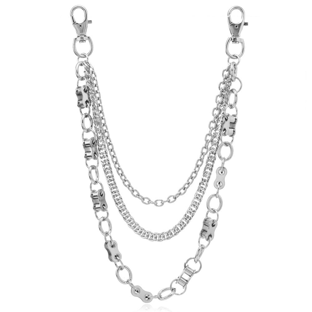 Punk Multi-Layer Chain Hip-Hop Pant Chain