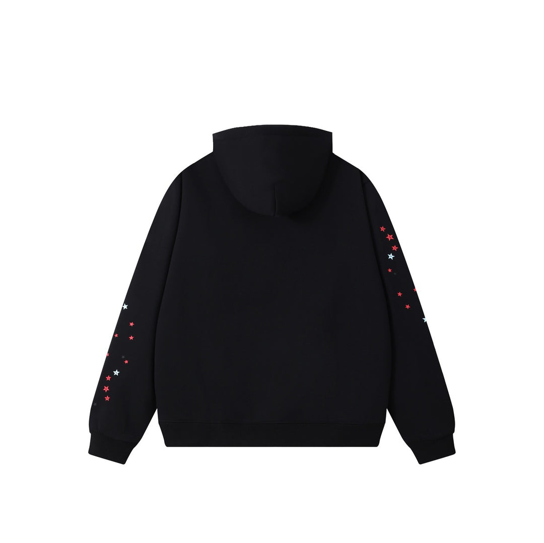 Sp5der foam letter 555 hoodie Pink Casual pants