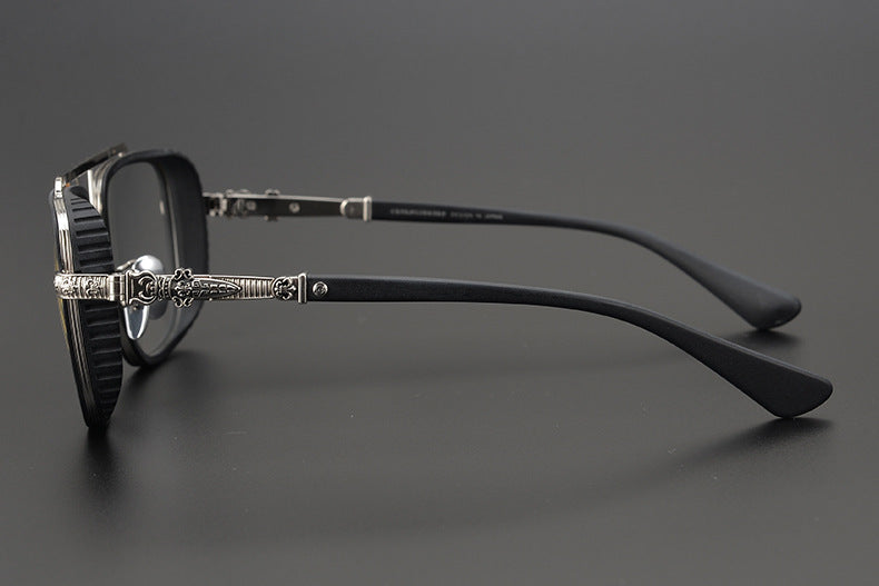 Chrome Hearts Double-Bridge Eyewear with Premium Engraving