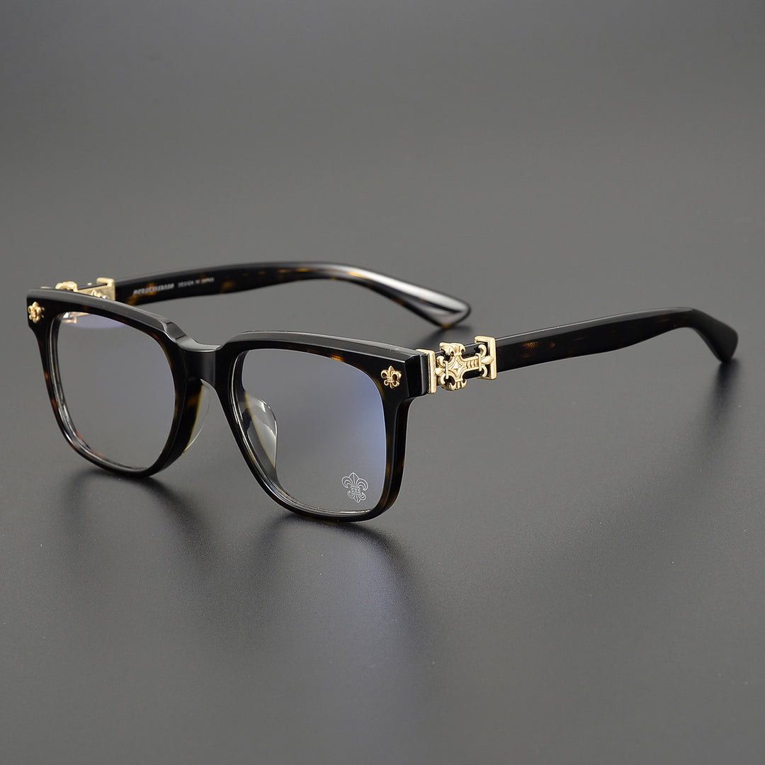 Chrome Hearts Large Square-Frame Acetate Glasses