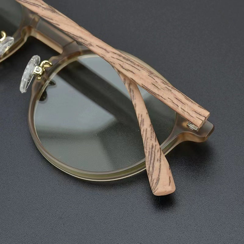 Simple textured round versatile frame