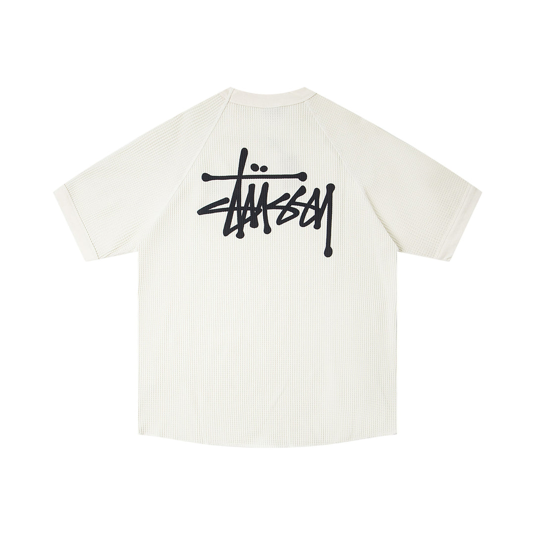 BAPE loose fit short-sleeved letter print t-shirt