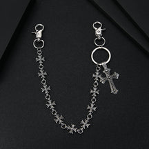 Chrome Hearts dark personality waist chain