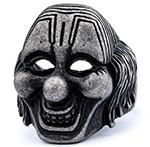 Nordic Stainless Steel Skull Ring Gothic Dark Aesthetic
