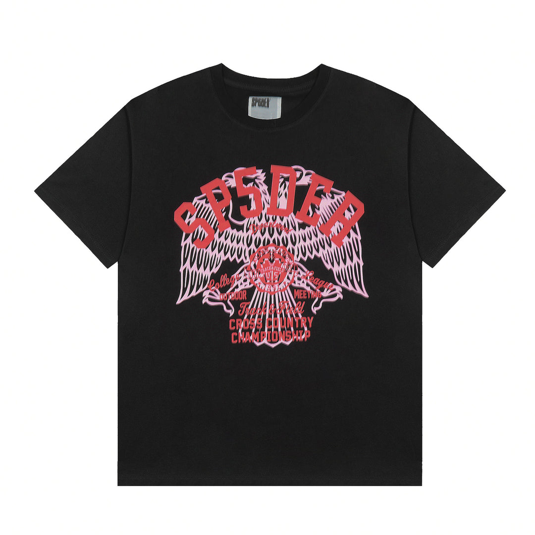 Sp5der Foam Letter 555 Short-Sleeve T-Shirt
