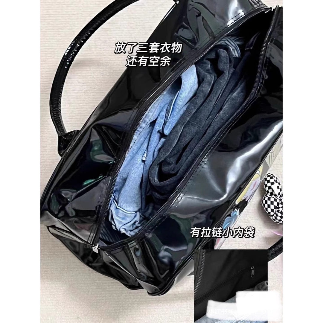 Spicy Girly Print Retro Large Capacity Gym Bag