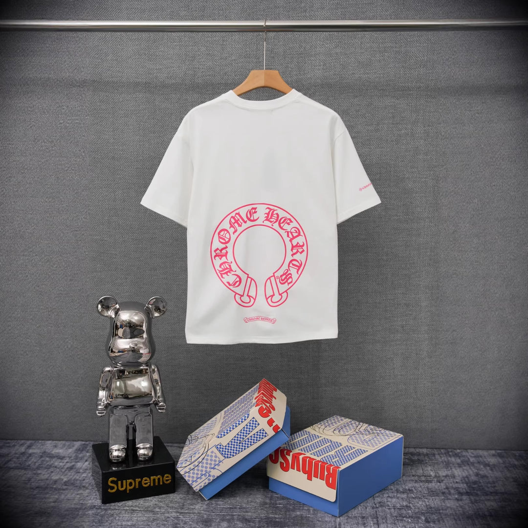 Chrome Hearts Summer Printed Short-Sleeve T-Shirt