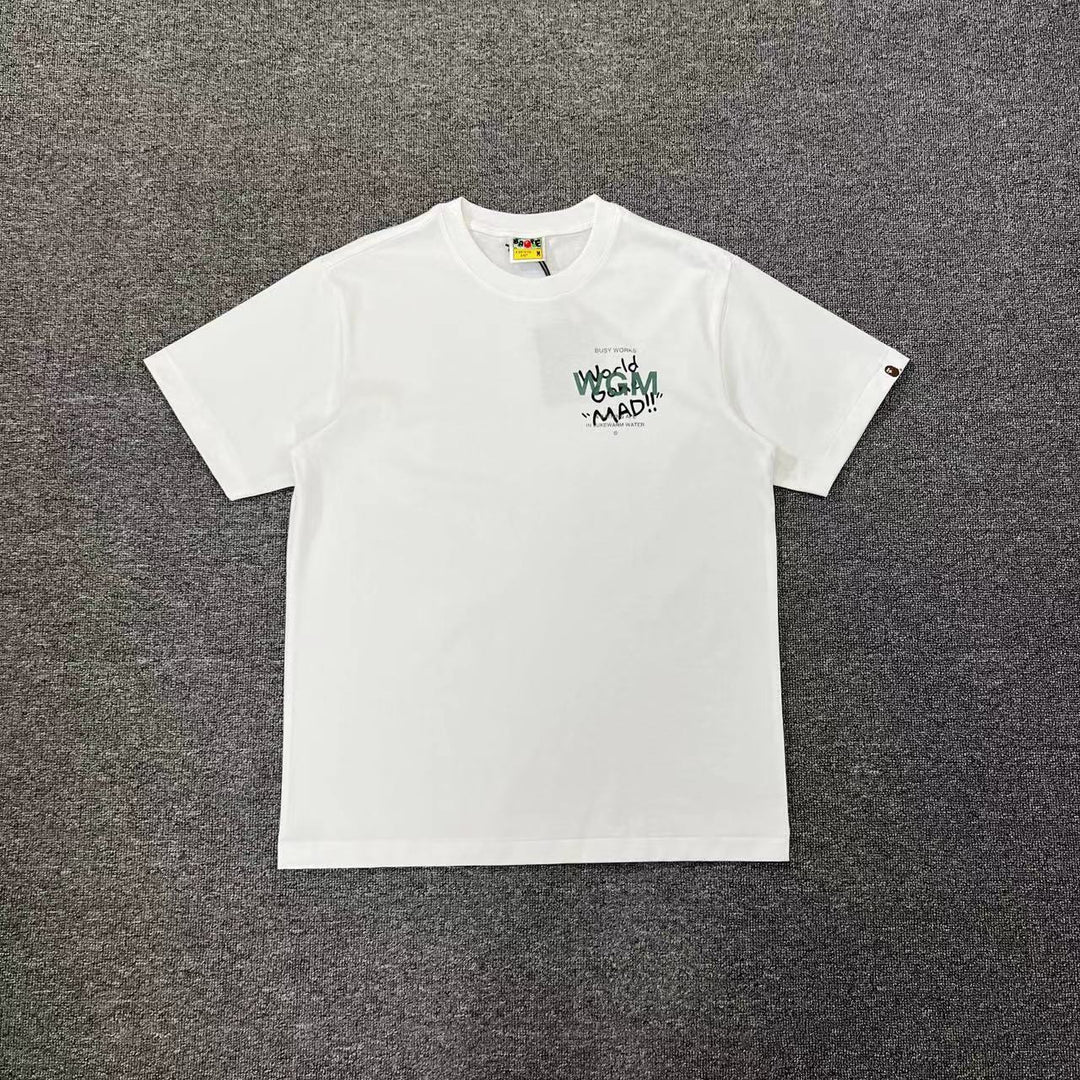 BAPE Ape print cartoon short-sleeved T-shirt