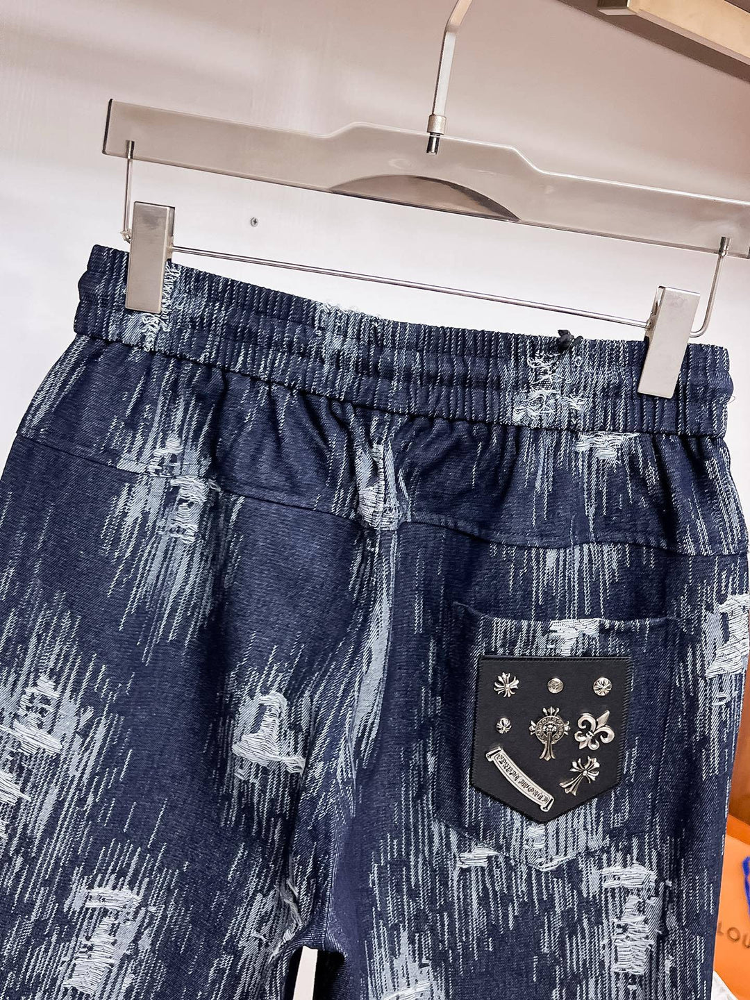 Chrome Hearts horseshoe cross breathable casual shorts