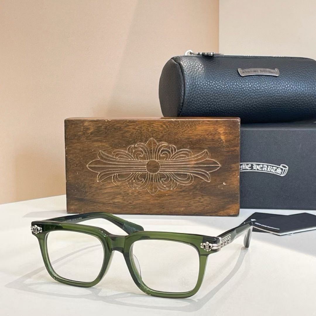 Chrome Hearts hand polished and manufactured glasses