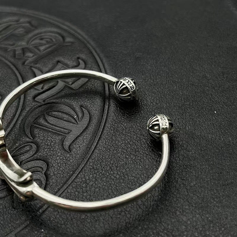 Chrome Hearts cross ball bracelet