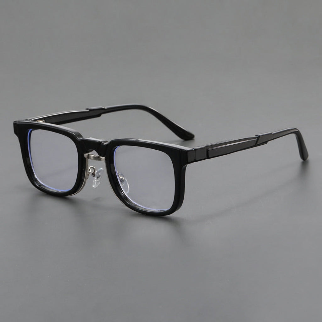 Modern square large-face polarized glasses