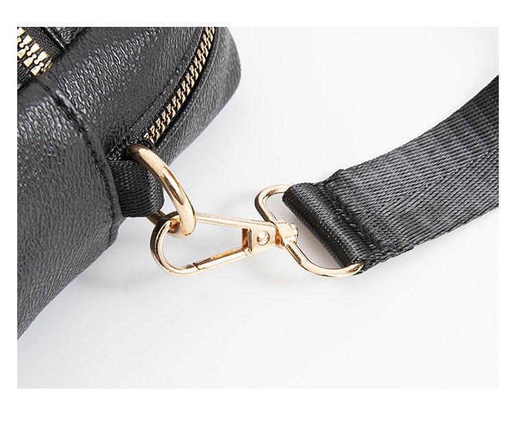 Chrome Hearts camouflage cross sports PU leather shoulder bag