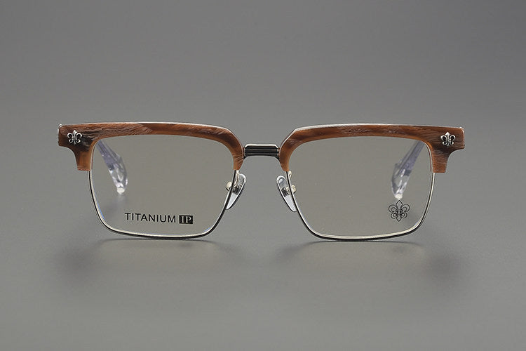 Chrome Hearts Style Hand-Carved Eyewear