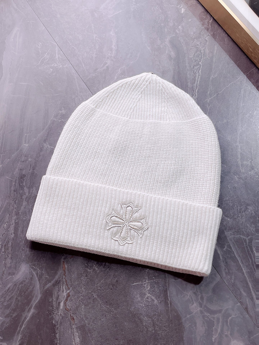 Chrome Hearts embroidered knitted hat
