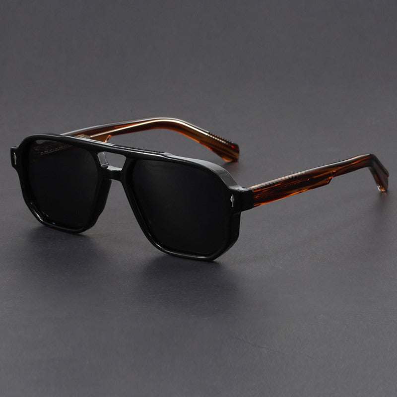 Large Frame Aviator Sunglasses