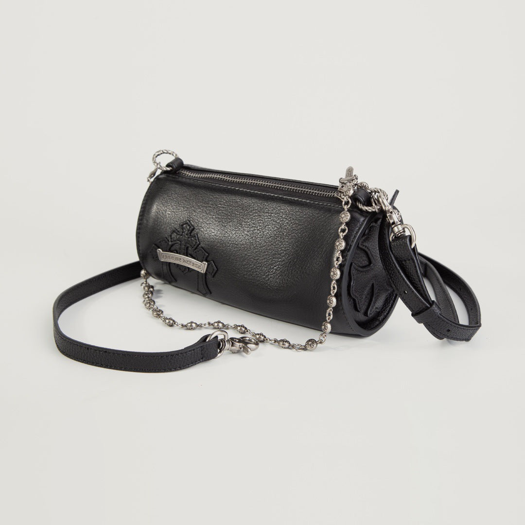 Chrome Hearts cross pencil mini cylindrical handbag