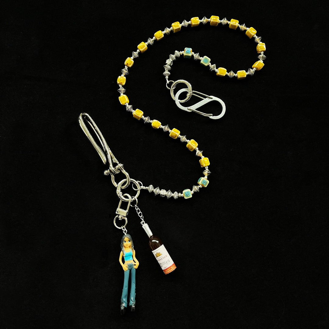 Sweet and Cool Pocket-Style Girl Jeans Waist Chain