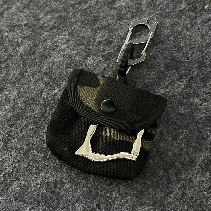 Outdoor Camouflage Portable Earphone Bag Coin Purse Key Pouch