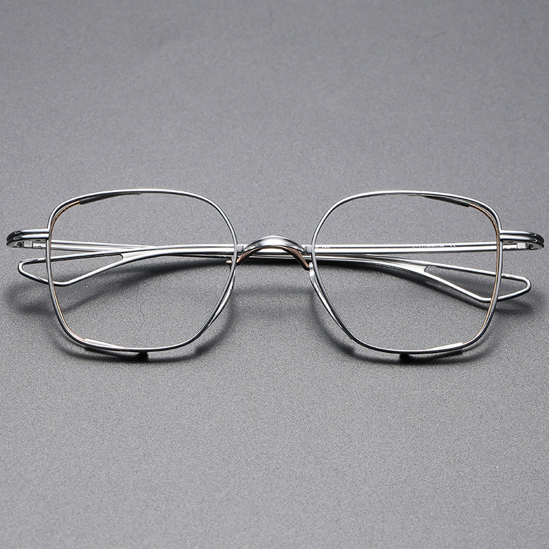 Trendy Design Handcrafted Titanium Eyeglass Frames
