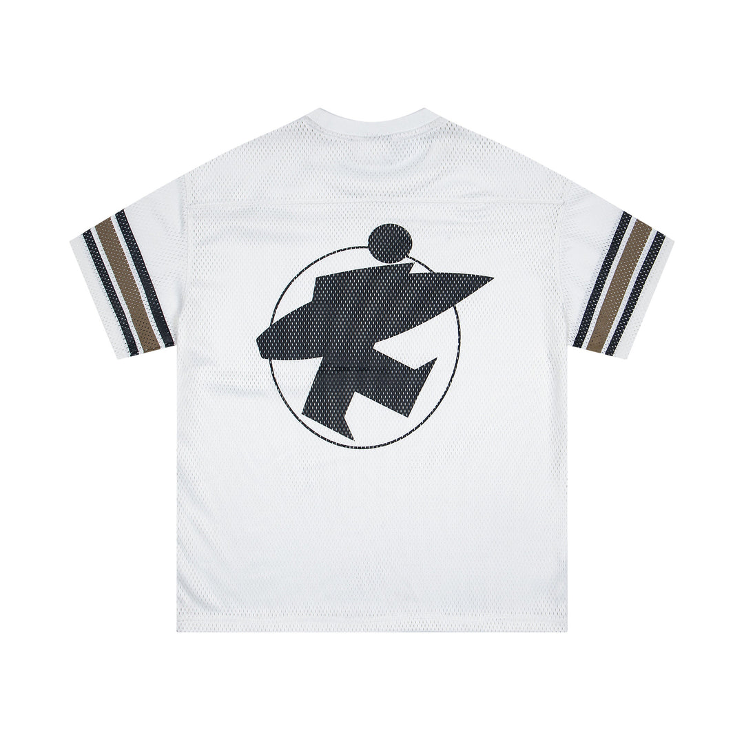 BAPE loose fit short-sleeved letter print t-shirt