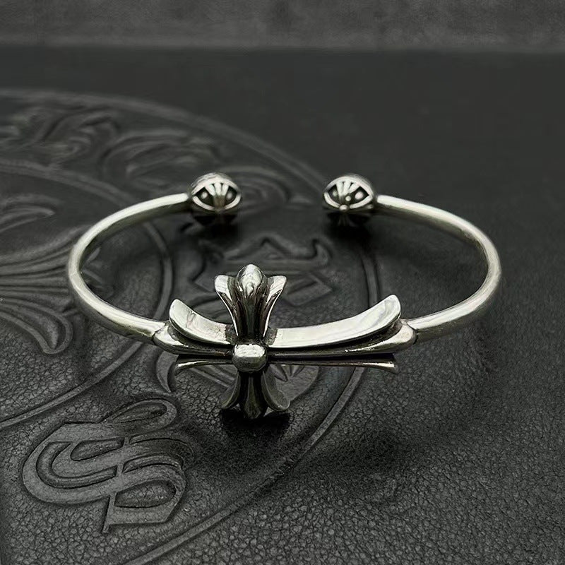 Chrome Hearts cross ball bracelet