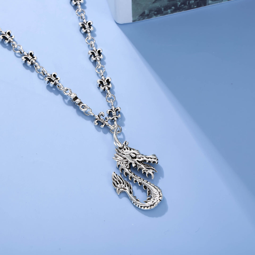 chrome hearts anchor necklace