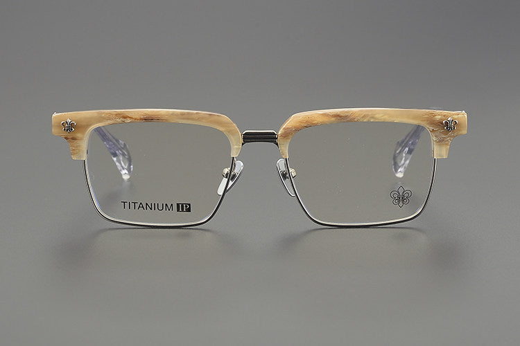 Chrome Hearts Style Hand-Carved Eyewear