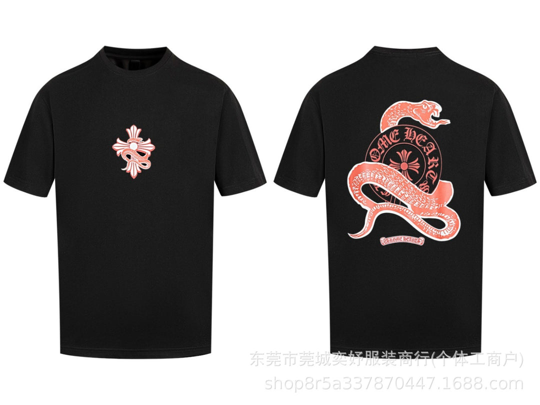 Chrome Hearts Sanskrit Print Short-Sleeve T-Shirt