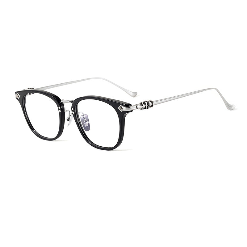 Chrome Hearts cross ultralight thin temple glasses