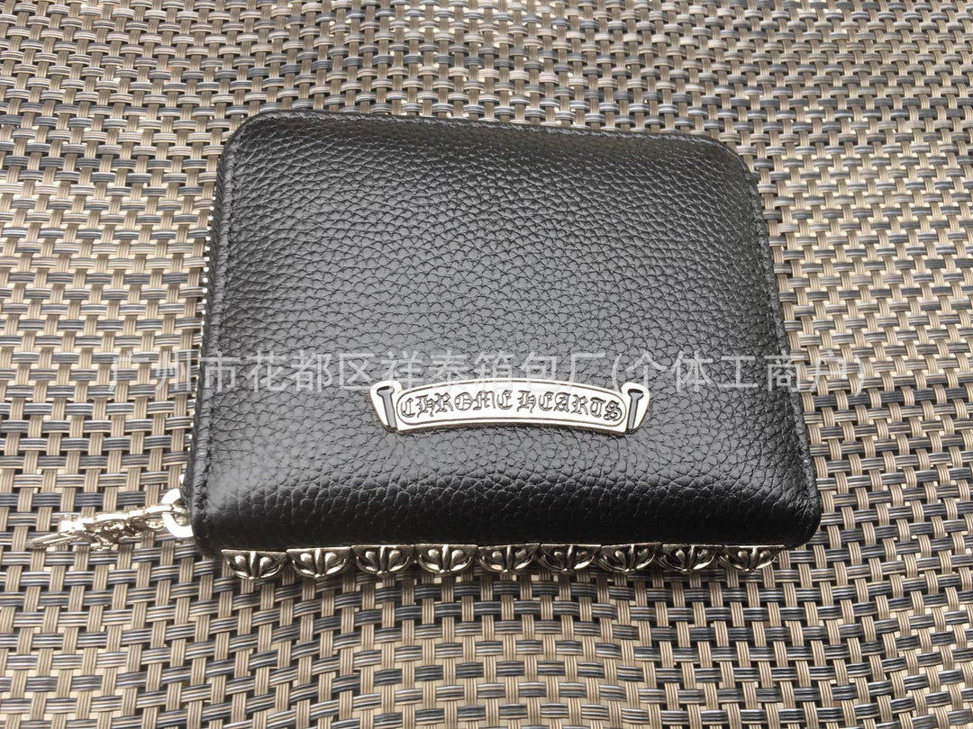 Chrome Hearts short multi-functional wallet