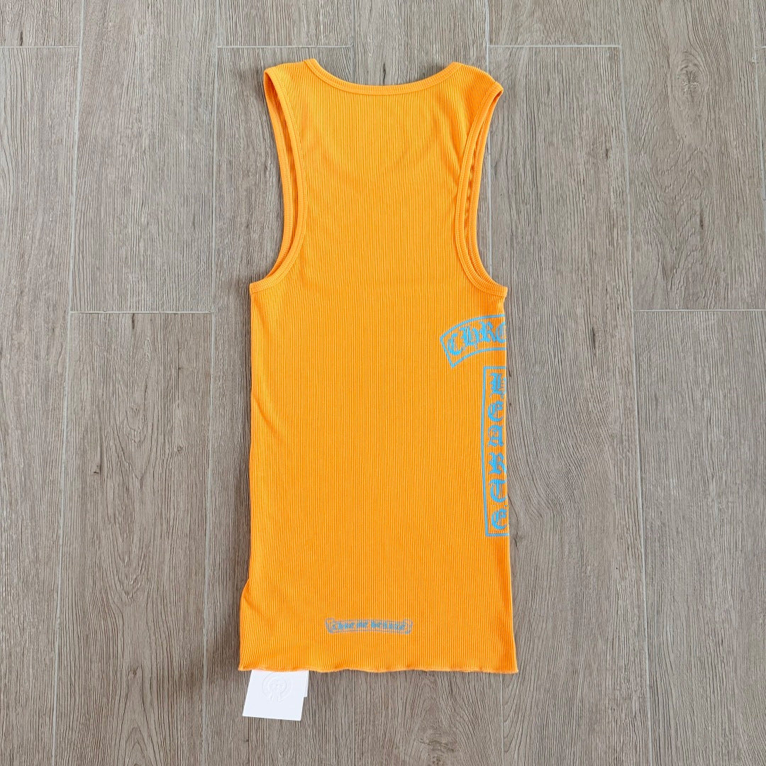 Chrome Hearts Yellow T-Style Printed Vest