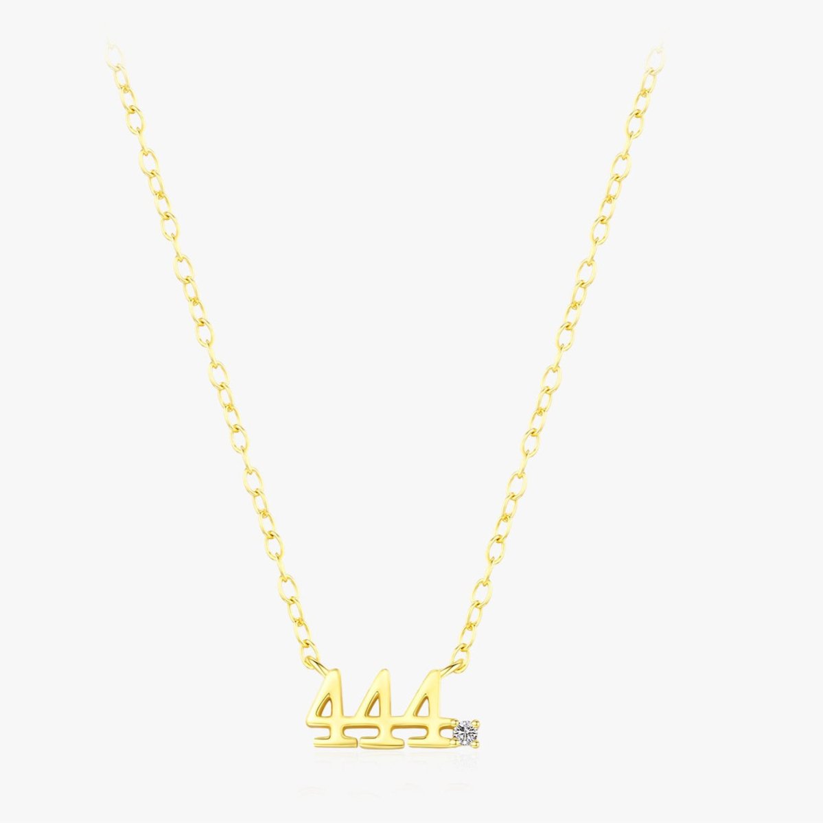 444 Diamond Necklace