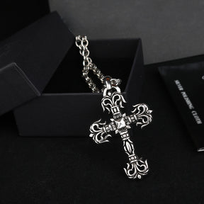 Chrome Hearts Flame Cross Pendant