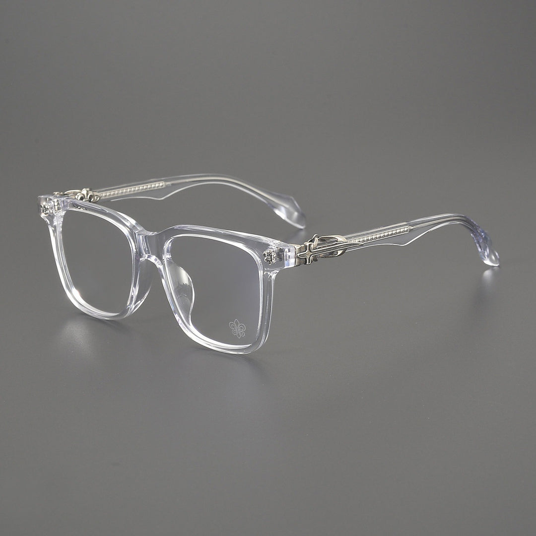 Chrome Hearts Premium Retro Oversized Square Eyeglasses