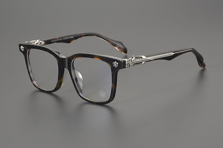 Chrome Hearts Premium Retro Oversized Square Eyeglasses